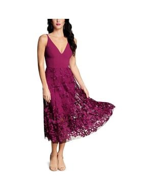 white cocktail dress xl Runwind Plus Size Dresses 3/4 Sleeve Fit and Flare Midi for Women 6677W Details Size Range champagne quinceanera dresses Detail:Unembellished BB Dakota RSVP Navy