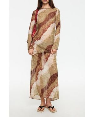 Lioness Pacific Maxi Dress - Natural