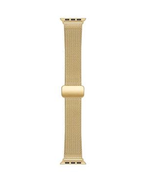 The Posh Tech Stainless Steel Mesh Apple Watch Watchband - Metallic