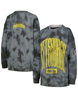 The Wild Collective Pittsburgh Pirates Overdyed Pullover Sweatshirt - Multicolor