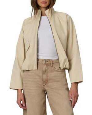 Joe's Jeans The Zip Bubble Jacket - Natural