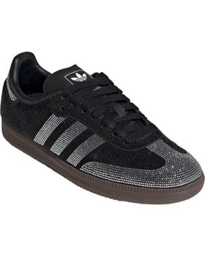 adidas Samba Og Crystal Embellished Sneaker - Black