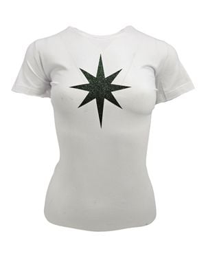 Madison Maison X On/Off Essentials Plain Star T-Shirt - Gray