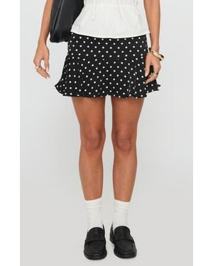 Princess Polly Vanish Dot Miniskort - Black