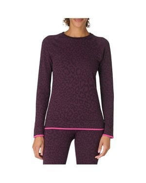 Sweaty Betty Animal Base Layer Top - Purple