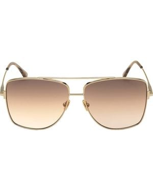 Tom Ford Reggie 61Mm Gradient Aviator Sunglasses - Pink