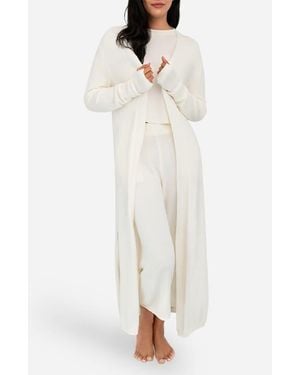 Sunday Citizen Cloudcool Pajama Cardigan - White