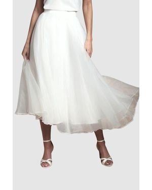 Coast Organza Skirt - White