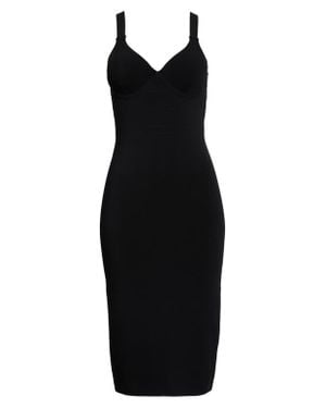 L'Agence Jimena Cup Knit Dress - Black