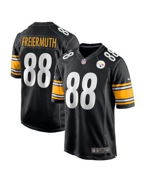 Nike Pat Freiermuth Pittsburgh Steelers Game Jersey - Black