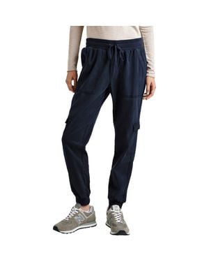 Splendid Jaclyn Drawstring Waist Sweatpants - Blue