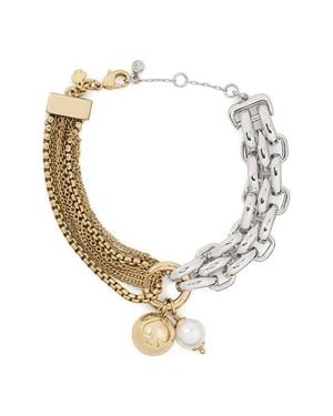 Kate Spade Chain Reaction Two-Tone Bracelet - Metallic