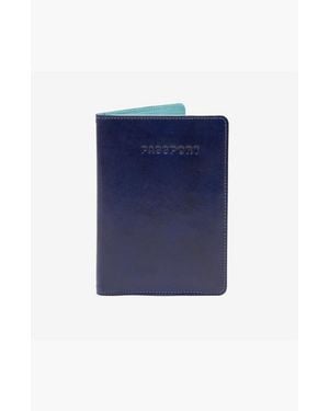 Tusk Siam Passport Wallet - Blue