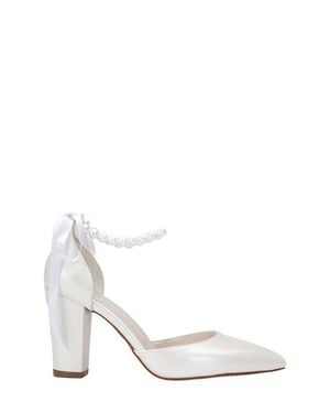 Forever & Always Shoes Agnes Pearl Wedding Heels - Green