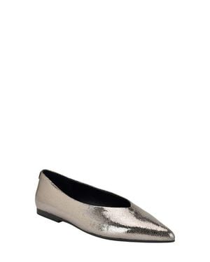 Calvin Klein Gemeen Pointed Toe Flat - Multicolor
