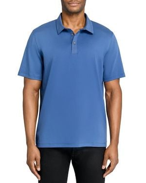 W.r.k. Solid Reworked Slim Fit Polo - Blue