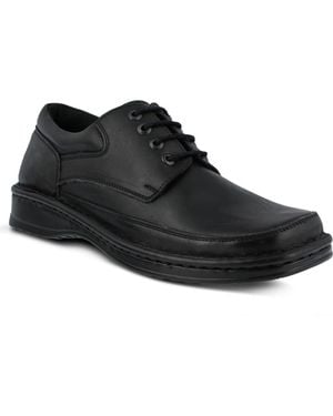 Spring Step Arthur Leather Oxford - Black