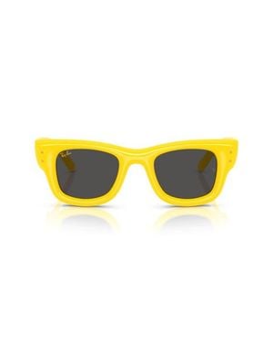 Ray-Ban 47Mm Small Square Sunglasses - Yellow