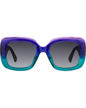 Kurt Geiger 55Mm Sunglasses - Blue