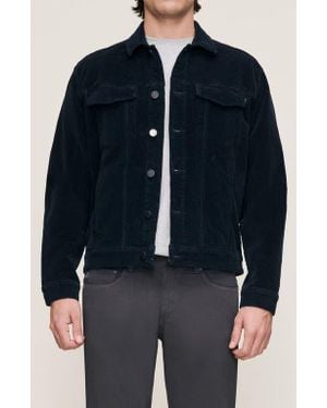 DL1961 Vaughn Corduroy Trucker Jacket - Blue