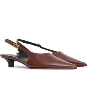 Mansur Gavriel Anna Slingback Pump - Brown