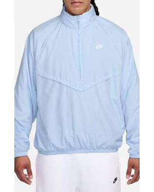 Nike Windrunner Half-Zip Jacket - Blue