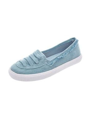 Comfortview The Analia Slip-On Sneaker - Blue