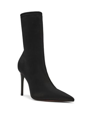 Steve Madden Midnite Knit Stiletto Bootie - Black