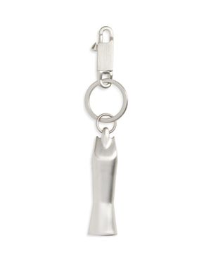 Rick Owens Temple Sister Key Chain - White