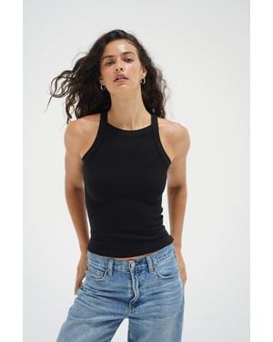 LNA Dylan Ribbed Tank - Blue