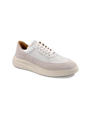 GRAIL Showman Leather Sneaker - White