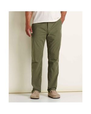 Toad & Co. Mission Trek Slim Chino - Green