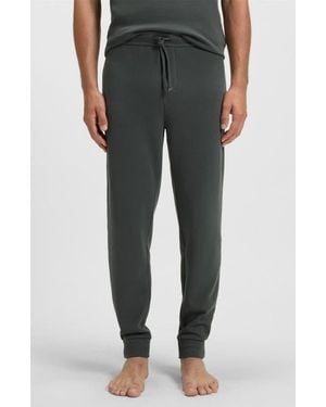 BOSS Waffle Knit Lounge Pants - Black