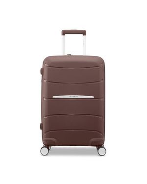 Samsonite Outline Pro 21 Carry On Spinner Luggage - Brown
