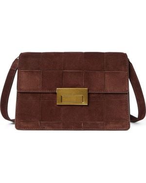 Loeffler Randall Delphine Clutch - Brown