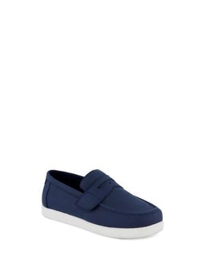TOMS Kids' Oliver Penny Loafer - Blue