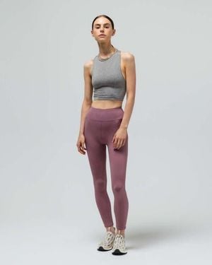Reformer The Compression Legging W/Fused Waist Band - White
