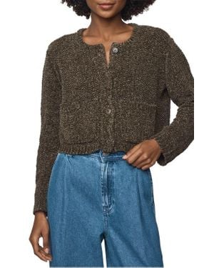 Splendid Andrea Crop Cardigan - Black