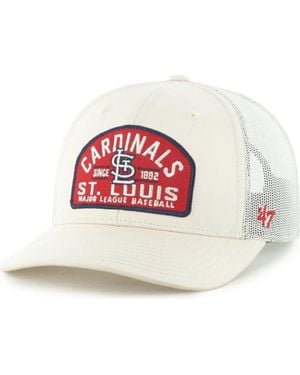 '47 St. Louis Cardinals Leland Adjustable Trucker Hat - Red