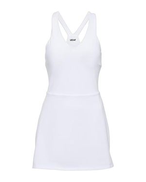 Lezat Isla Racerback Organic Cotton Sport Dress - White
