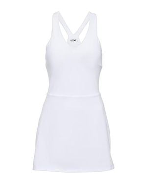 Lezat Isla Racerback Organic Cotton Sport Dress - White