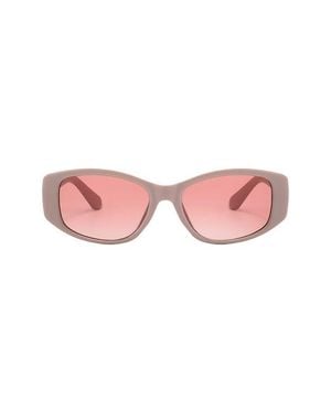 Fifth & Ninth Tara 55Mm Polarized Geometric Sunglasses - Pink
