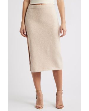 Mistress Rocks Knit Skirt - Natural
