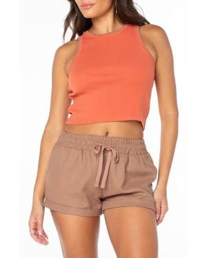 Roxy Meant To Be Crop Tank - Orange