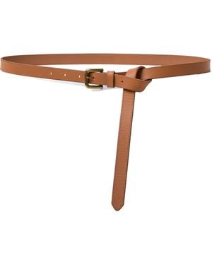 PAIGE Clara Leather Belt - Brown