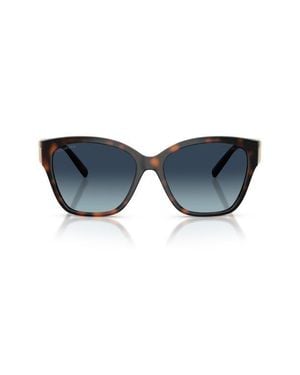 Tiffany & Co. 56Mm Polarized Sunglasses - Blue
