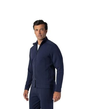 Robert Talbott Evans Track Jacket - Blue