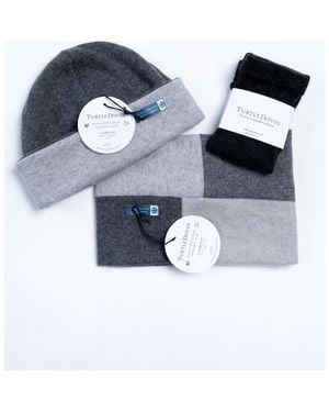 Celtic & Co. Cashmere Neckwarmer And Glove Bundle - Blue