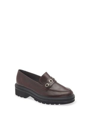 Paul Green Billie Lug Sole Loafer - Gray