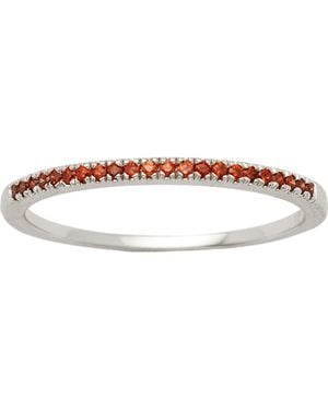 MADE BY MARY Birthstone Stacking Ring - Brown